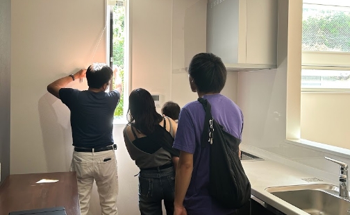 家のメンテナンスの風景