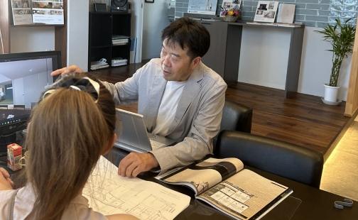 打ち合わせの風景