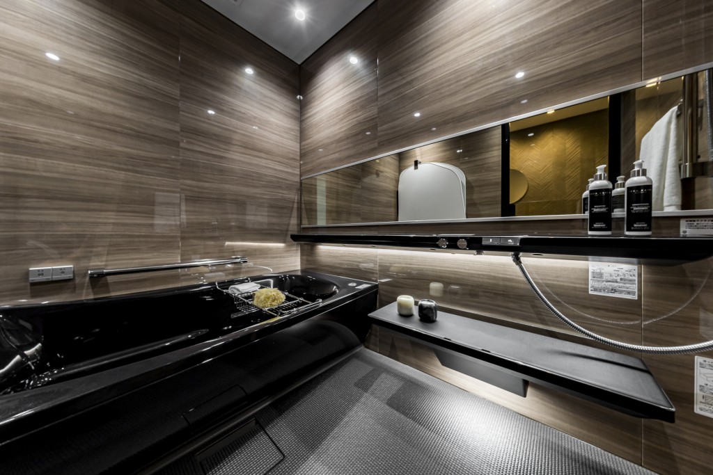 お風呂でリラックスタイムを